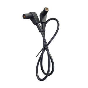 Quick plug connector cable for tube spring terminal light