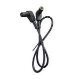 Quick plug connector cable for tube spring terminal light